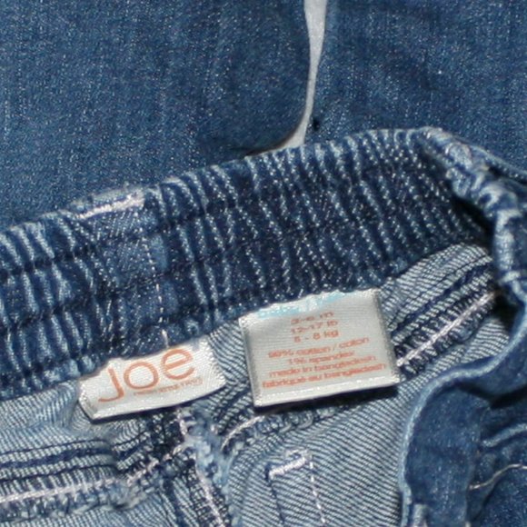 5/$20 Baby girl heart and flower jeans 6 months - Picture 7 of 7